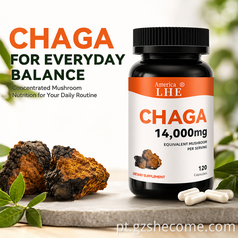 Chaga Mushrooms Capsules7